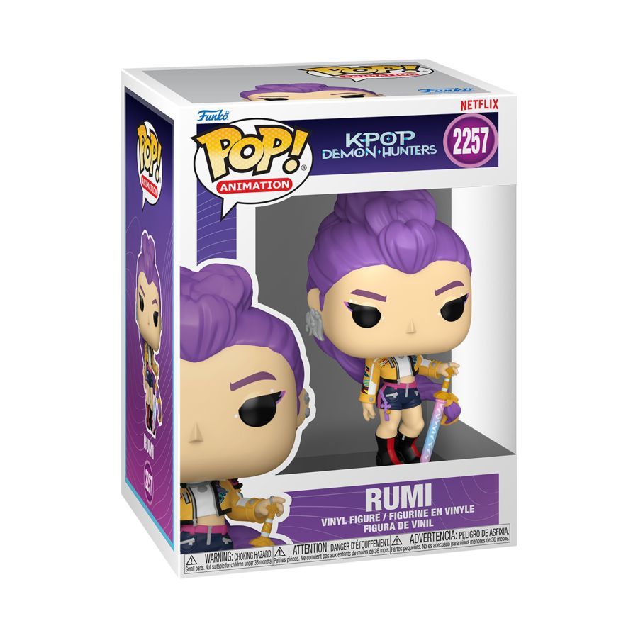 KPop Demon Hunters – Rumi Pop! Vinyl