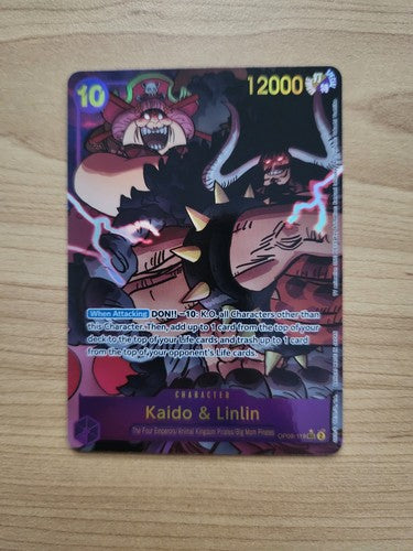 Kaido & Linlin Alt Art OP08-119 English Two Legends One Piece Card