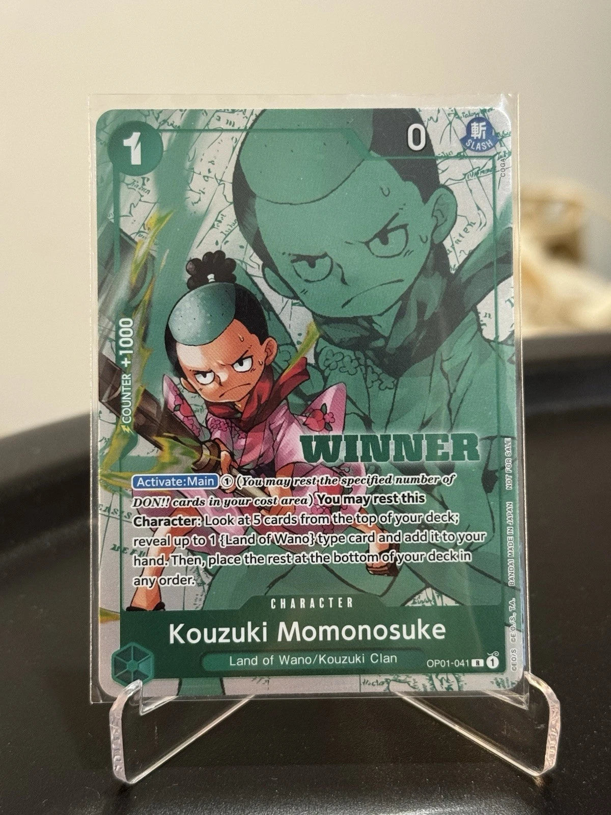 Kouzuki Momonosuke, OP01-041 (Winner Pack Vol 7 Alt Art)