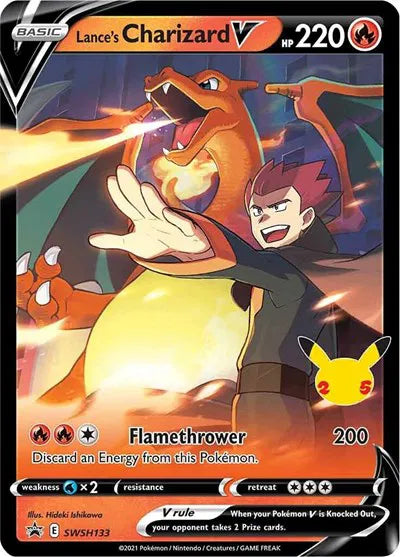 Lance's Charizard V Sword & Shield Promo Promo SWSH133 POKEMON