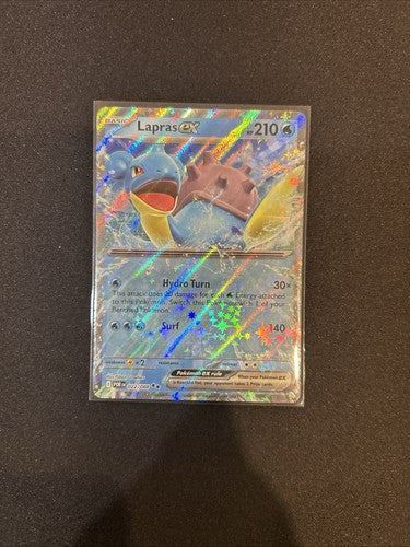 Lapras ex 022/088 - Double Rare - Perfect Order - Pokemon TCG Card - NM/M