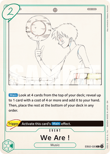 Luffy We Are EB02-020 ENGLISH