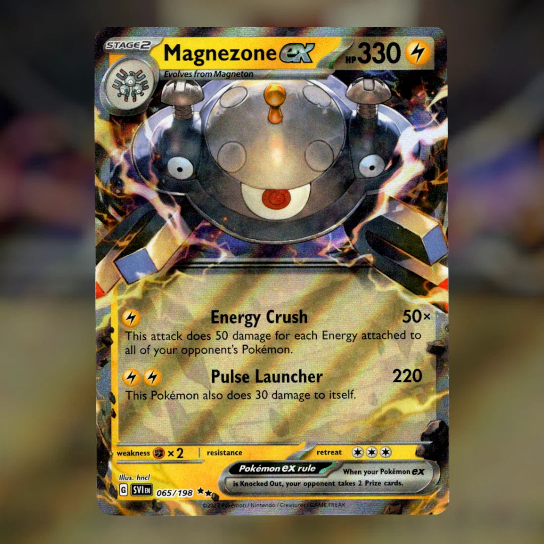 Magnezone ex 065/198 - Double Rare - Scarlet & Violet Base Set