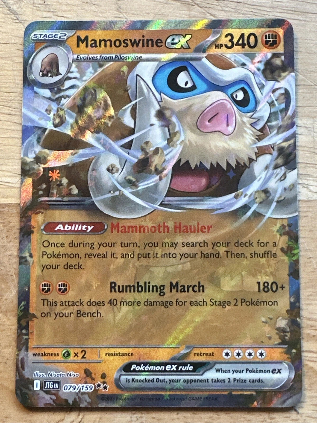 Mamoswine EX - 079/159