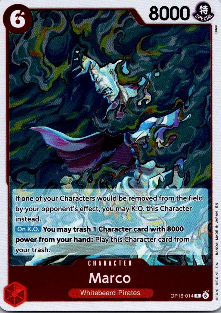 Marco OP16-014 Rare The Time of Battle One Piece