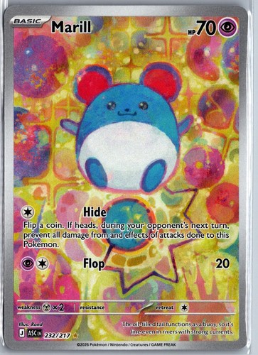 Marill 232/217 HOLO Illustration Rare
