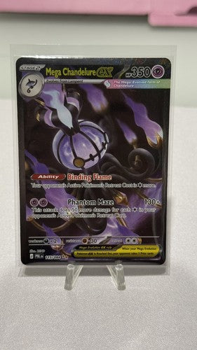 Mega Chandelure ex 115/084 Pokemon Pitch Black