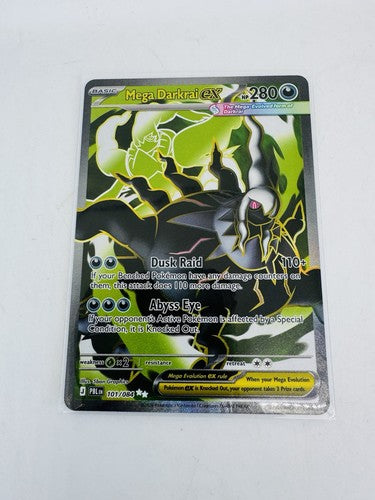 Mega Darkrai Ex 101/084 Ultra Rare Pitch Black Pokemon TCG