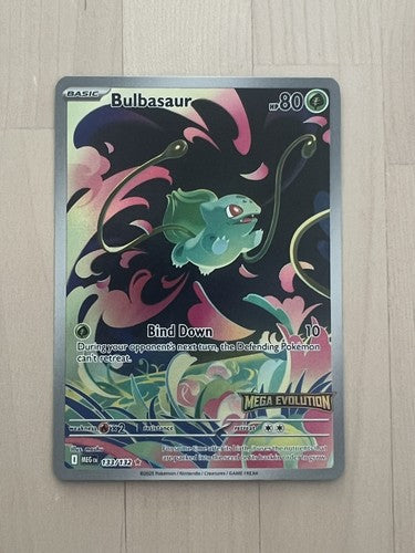 Mega Evolution Promos - Bulbasaur (Mega Evolution Stamped) - 133/132