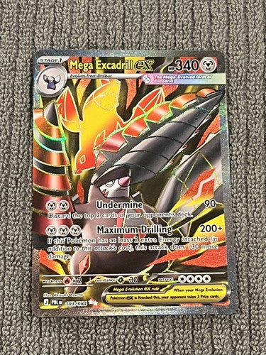 Mega Excadrill ex UR 103/084 Pitch Black Double Rare