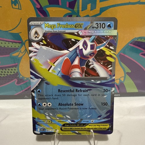 Mega Froslass ex 047/217 - Holofoil ME Ascended Heroes - Double Rare Near Mint