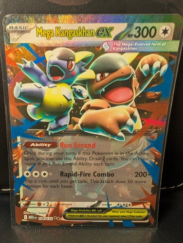 Mega Kangaskhan EX 104 /132 - Mega Evolution - NM - Pokemon TCG