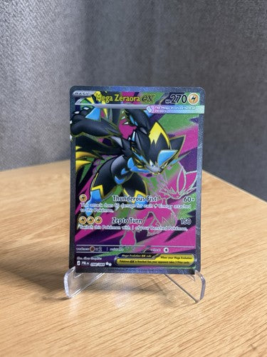 Mega Zeraora ex 098/084 Ultra Rare PBL Pitch Black Pokemon