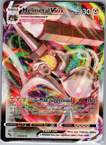 Melmetal VMAX 048/078 Pokemon GO - Pokemon Card - NM