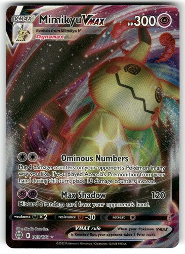 Mimikyu VMAX 069/172 Holo VMAX