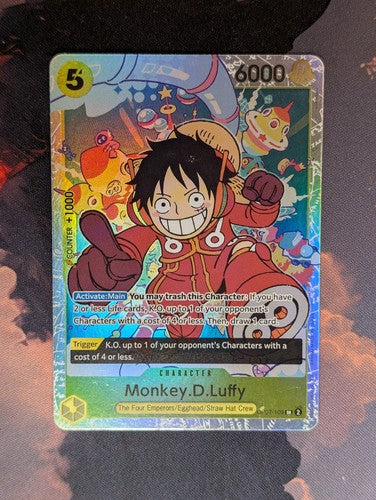 Monkey D Luffy OP07-109 SR 500 Years in the Future ENGLISH One Piece