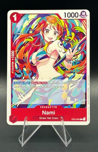 NAMI One Piece TCG Promotional Card (2025 New Year Event Winner) ST01-007