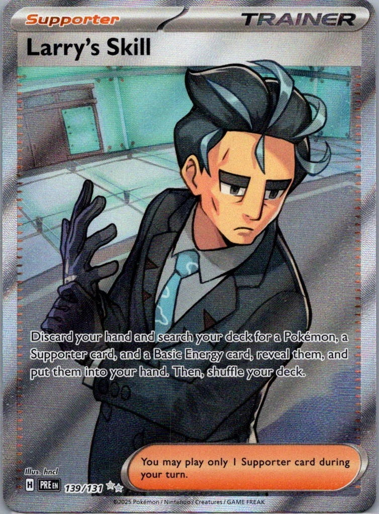 NM - Larry's Skill #139/131 | Ultra Rare | SV: Prismatic Evolutions
