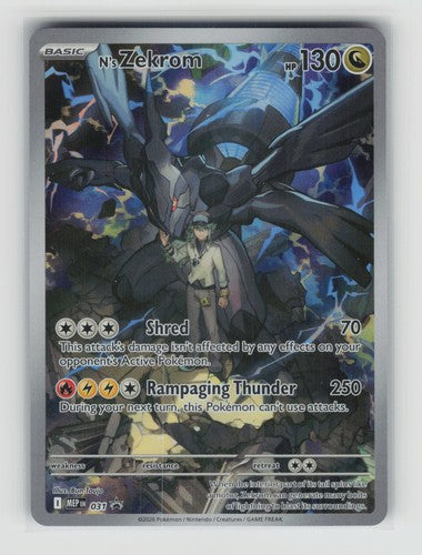 N’s Zekrom 031 Promo - Ascended Heroes