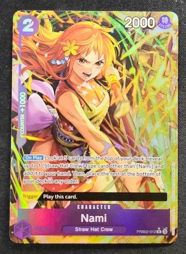 Nami PRB02-012 Alt Art English NM