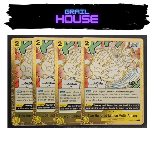 OP05-115 Two-Hundred Million Volts Amaru R | One Piece TCG Card Game English