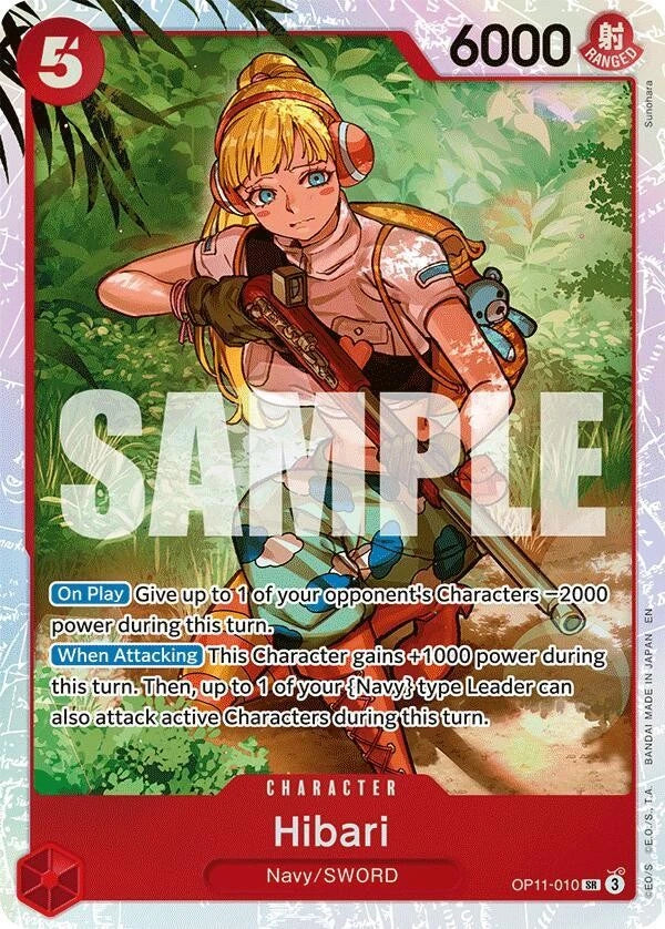 OP11-010 Hibari English SR One Piece