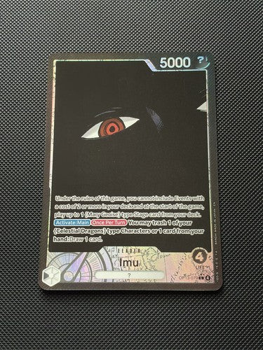 OP13-079 Imu Alt Art Leader AA Card Game CCG