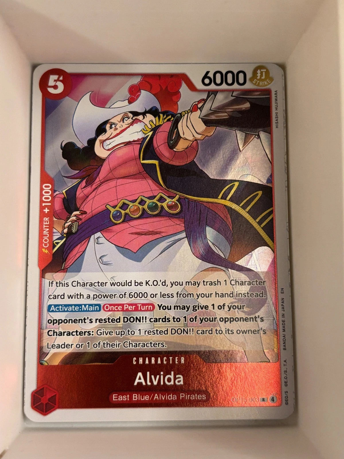 OP15-003 Alvida English R One Piece