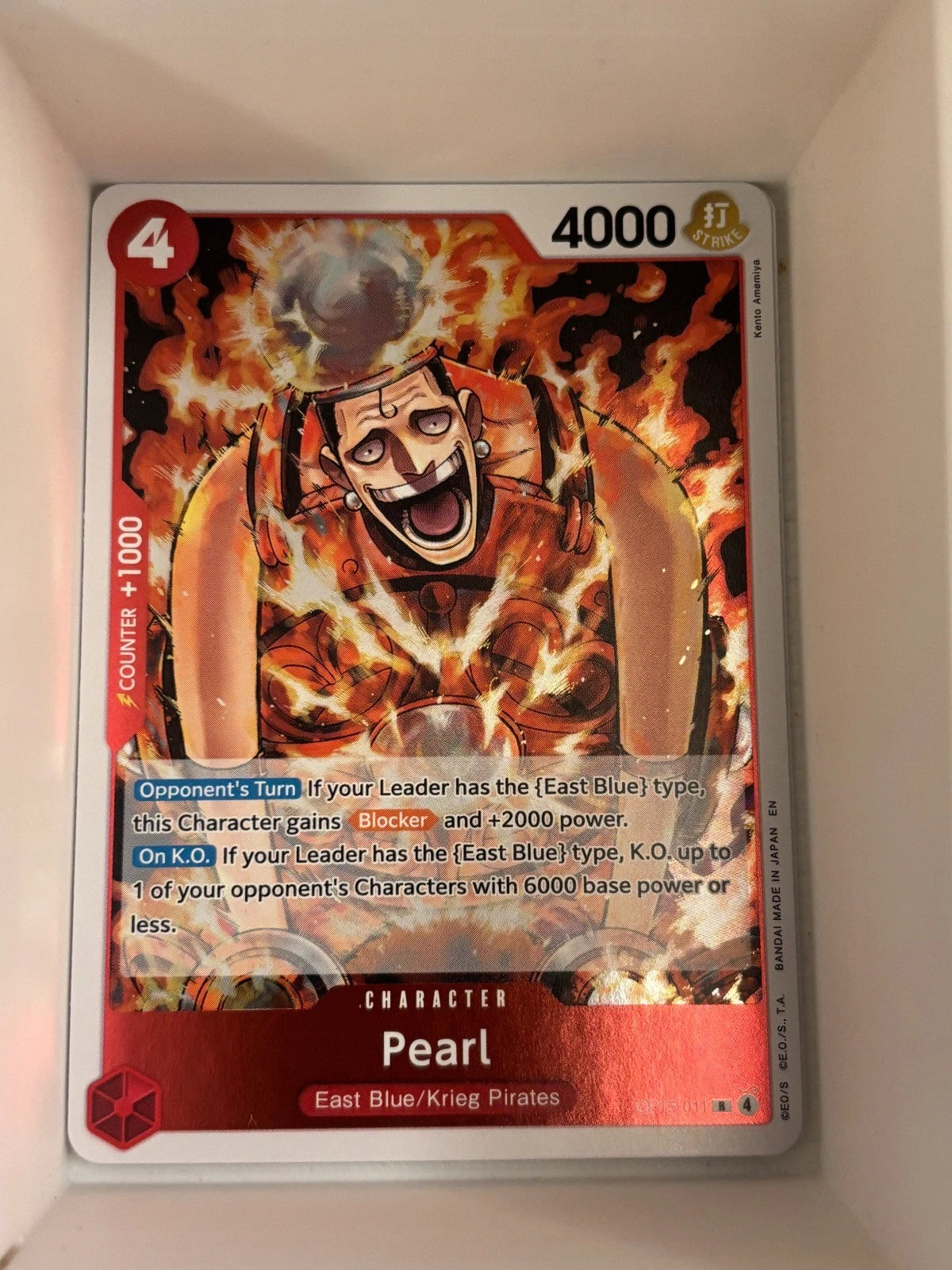 OP15-011 Pearl English R One Piece TCG Card Game