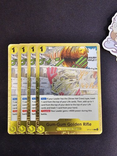 OP15-116 Gum Gum Golden Rifle Event R