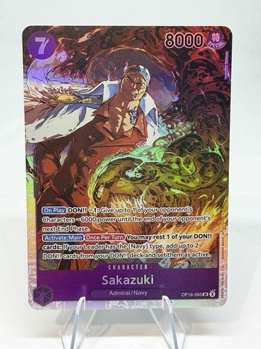 One Piece Card Game CCG TCG Sakazuki OP16-065