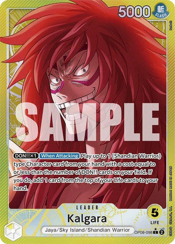 One Piece Card Game Two Legends Kalgara (098) (Parallel) OP08-098