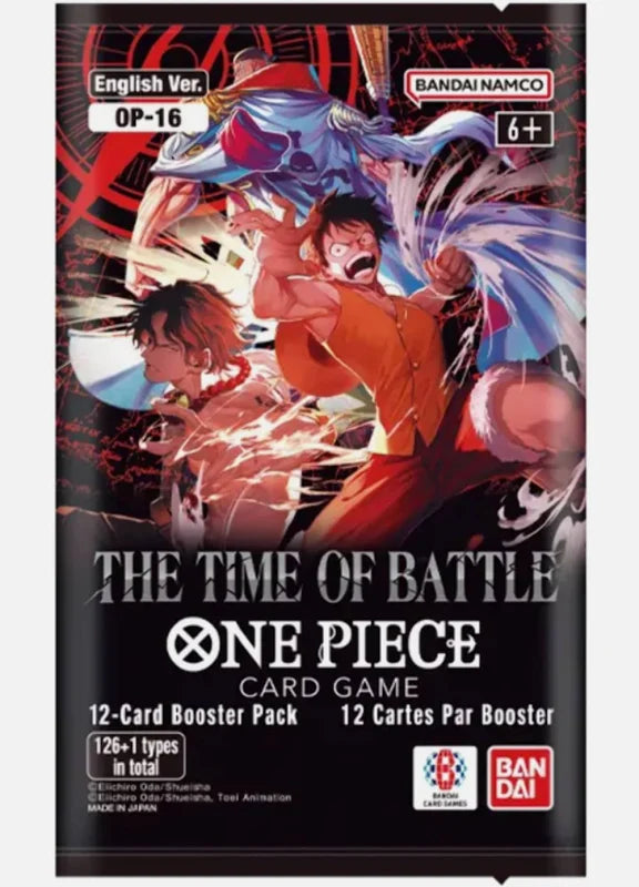 One Piece OP-16 The Time Of Battle Booster Pack - Japanese