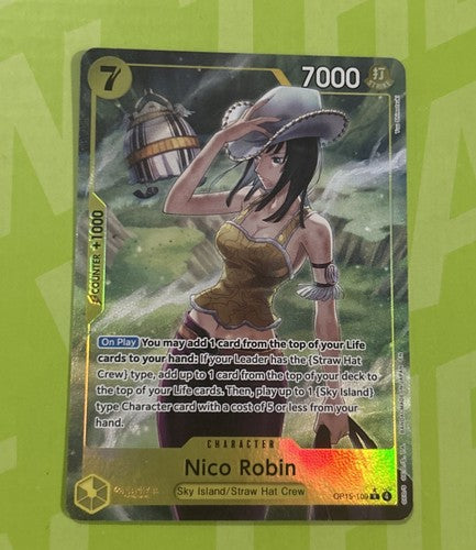 One Piece OP15-109 Nico Robin Alt Art R EN NM