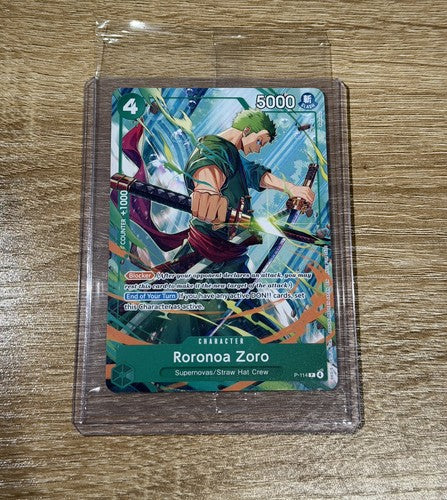 One Piece TCG - Roronoa Zoro P-114 - Convention Exclusive Promo - Sealed (ENG)