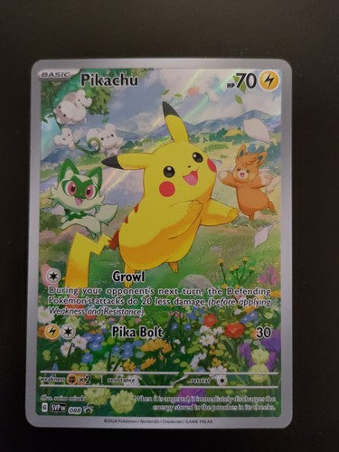 Pikachu SVP088 Paldean Adventure Chest Promo Pokemon English NM