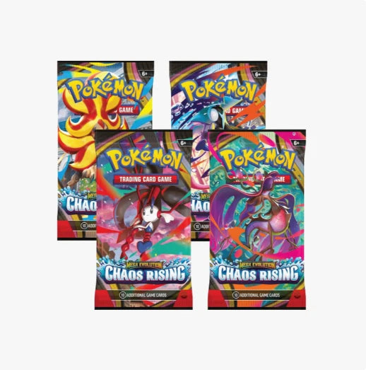 Pokemon Mega Evolution Chaos Rising Singles