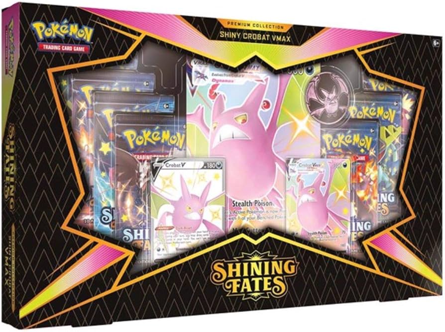 Pokemon Shining Fates Premium Collection – Shiny Crobat VMax