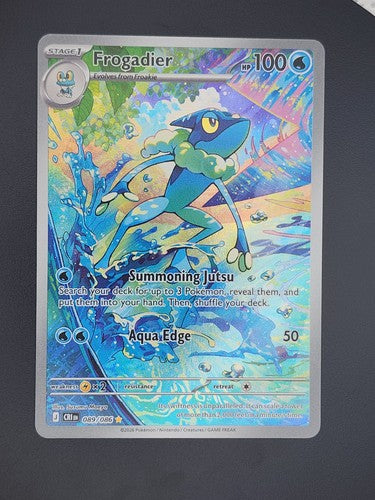 Pokemon TCG - Frogadier 089/086 - Illustration Rare Chaos Rising