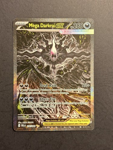 Pokémon TCG Mega Darkrai EX 116/084 Pitch Black SIR Holofoil Mint/NM