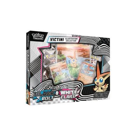 Pokemon TCG Scarlet & Violet Black Bolt & White Flare - Victini Illustration Collection