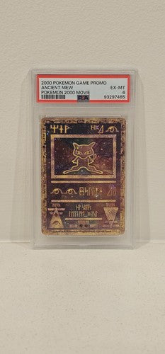 Pokemon Trading Card - 2000 Pokemon Game Promo - Ancient Mew - Pokemon 2 - PSA 6