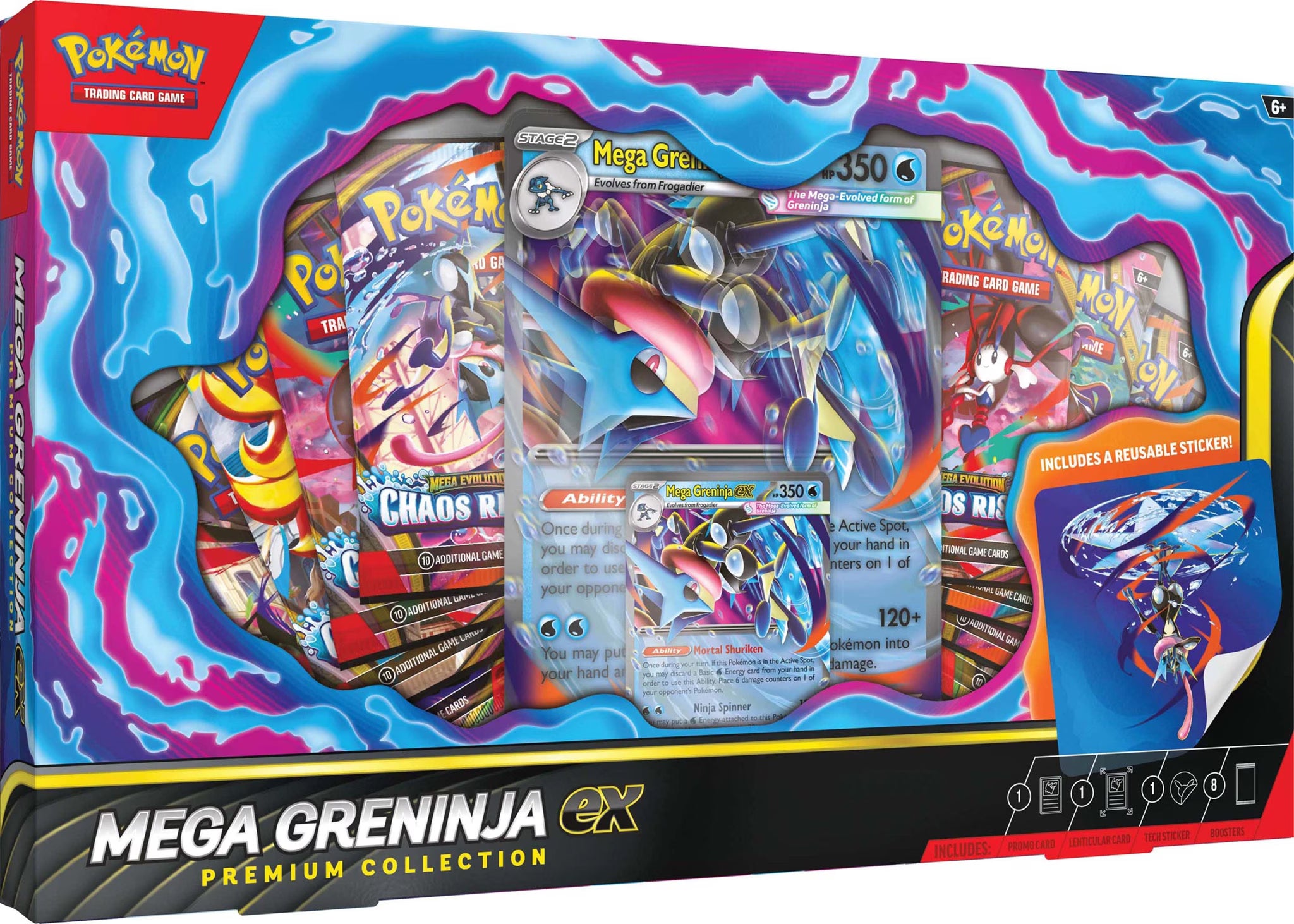 Pokemon Trading Card Game: Mega Greninja Ex Premium Collection
