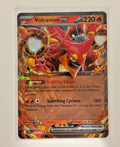 Pokemon Volcanion ex 31/159 Journey Together NM