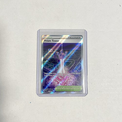 Prism Tower 111/086 Ultra Rare Chaos Rising Pokemon Card TCG
