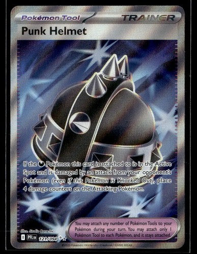 Punk Helmet - Holo Ultra Rare ME02: Phantasmal Flames 121/094