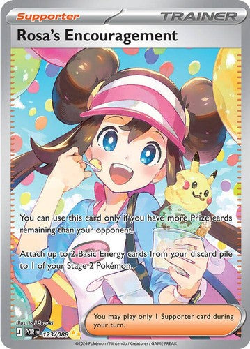 ROSA'S ENCOURAGEMENT 123/088 HOLO PERFECT ORDER