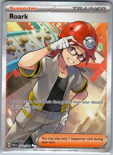 Roark 242/182 SV04: Paradox Rift - Pokemon Card - NM