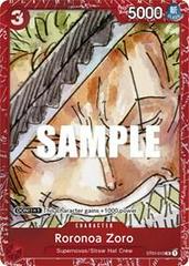 Roronoa Zoro [Red] ST01-013 (One Piece Starter Deck 1: Straw Hat Crew) ENGLISH