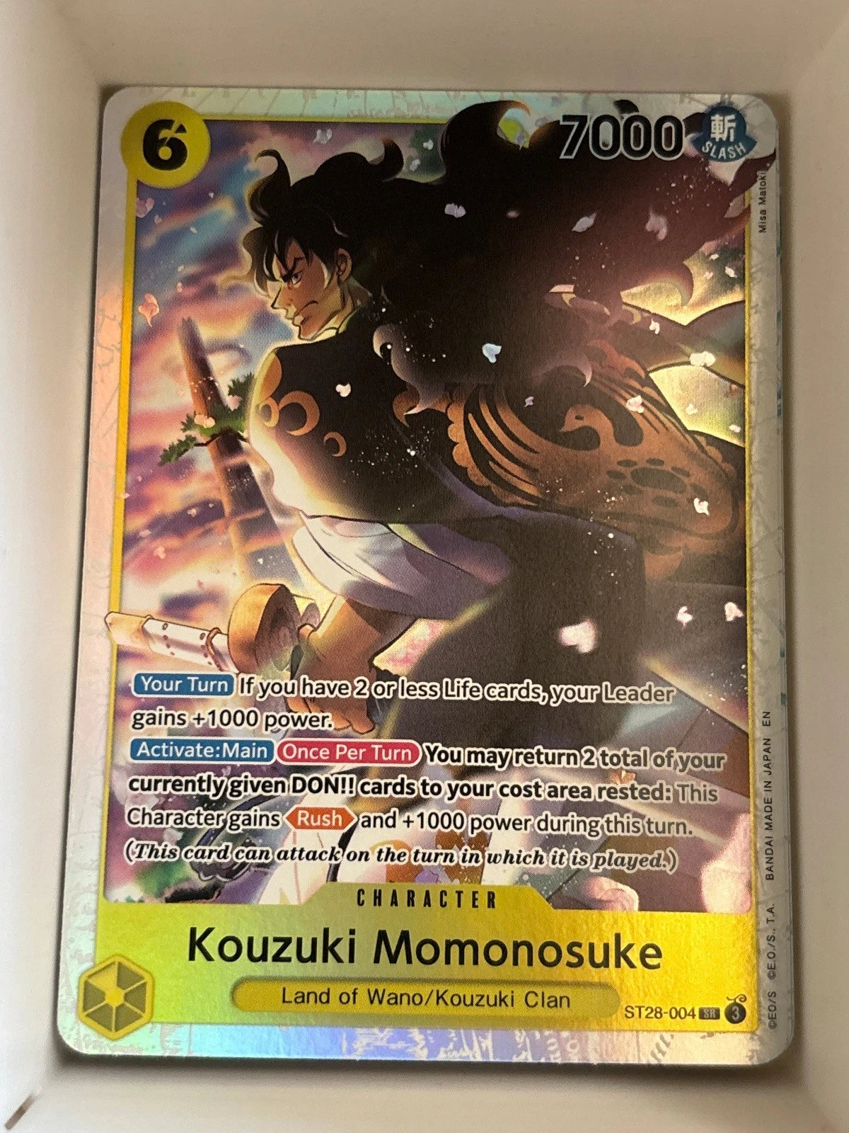 ST28-004 Kouzuki Momonosuke English SR